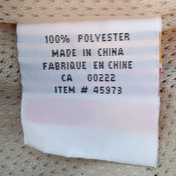 Palmer Golf Men's Size 44 Large Beige 1/2 Zip Loose Fit Pullover - Picture 5 of 11